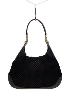 Gucci Bag Leather Black Monogram